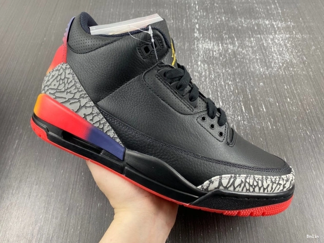 Bmlin Balvin x FN0344-001 J Rio Jordan 3 Air 0701